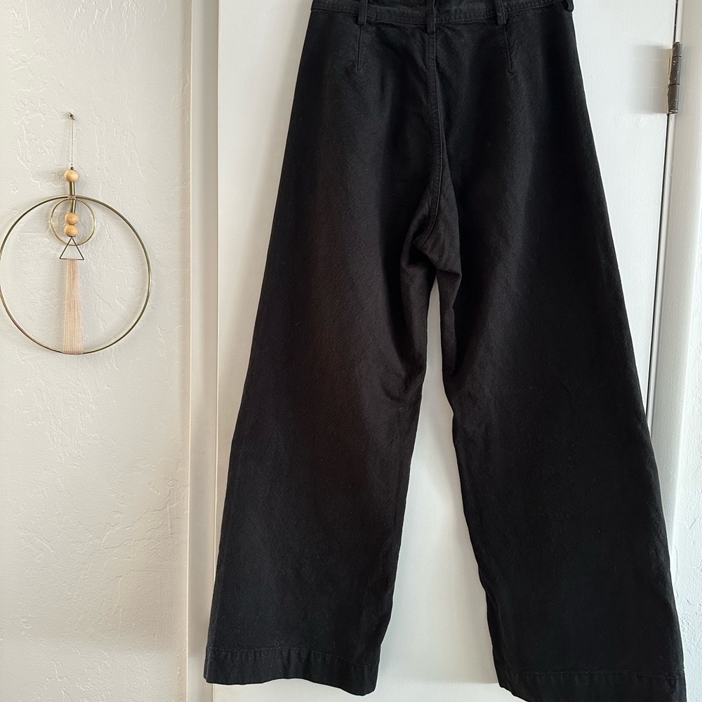 Jesse Kamm Wide Leg Black Jeans - Picture 2 of 4
